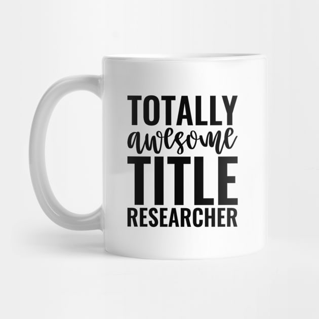 Totally Awesome Title Researcher by Saimarts